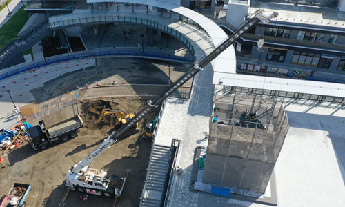 クレーン求人、イラスト